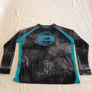 Pelagic VaporTek long sleeve fishing shirt Medium